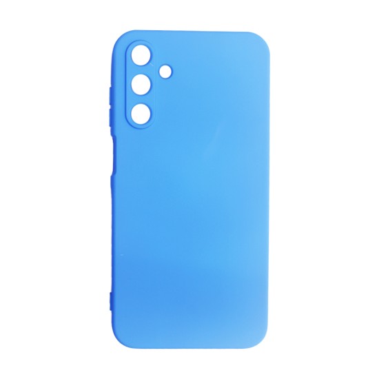 Capa de Silicone com Moldura de Câmera para Samsung Galaxy A15 4g Azul